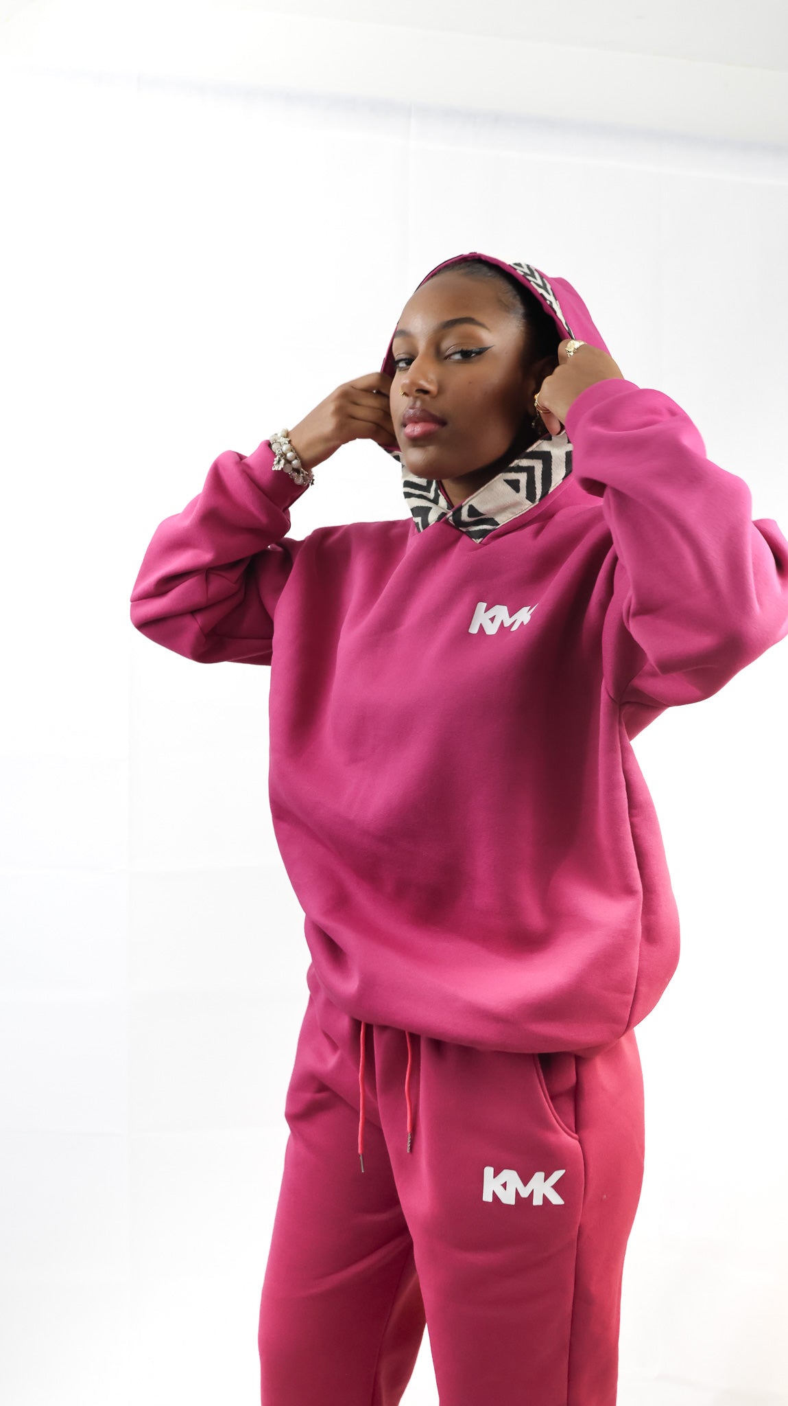 Ensemble Décontracté femme avec Sweat à capuche et pantalon