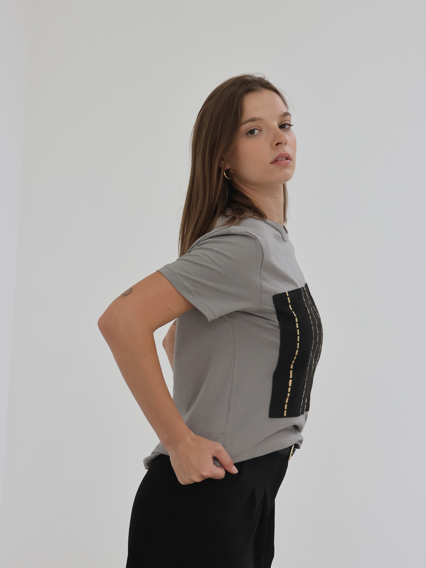 T-shirt gris