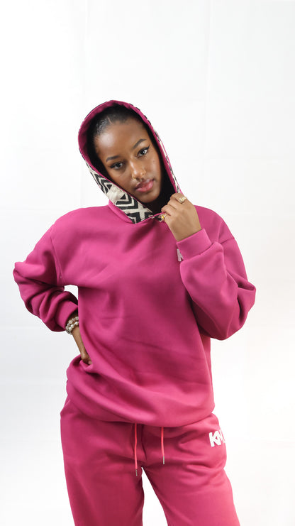 Ensemble Décontracté femme avec Sweat à capuche et pantalon
