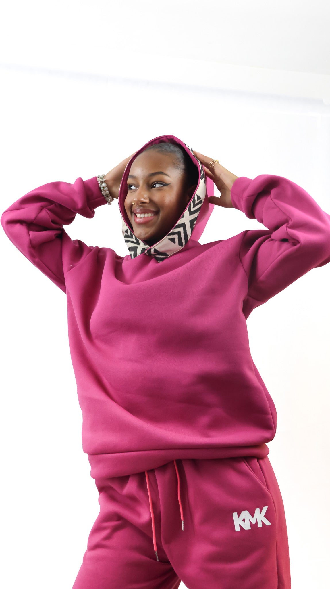 Ensemble Décontracté femme avec Sweat à capuche et pantalon