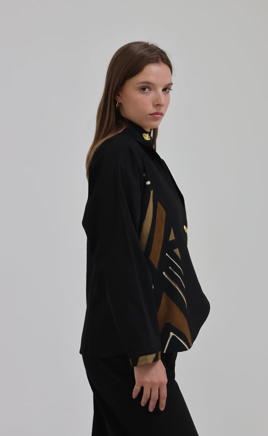 une veste  élégance  contemporaine
