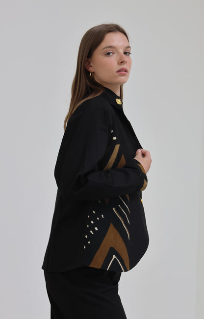 une veste  élégance  contemporaine