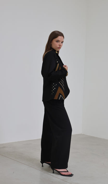 une veste  élégance  contemporaine