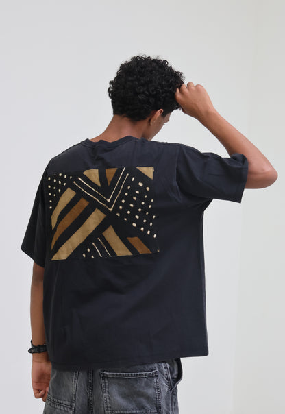 T-shirt bogolan royal