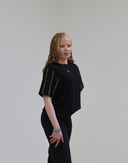 teeshirts: noir élégance