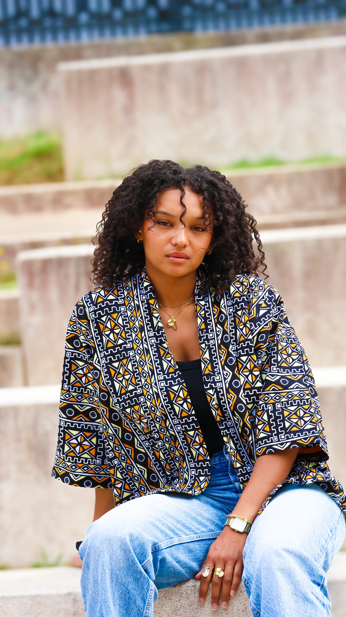 Veste a manche courtes