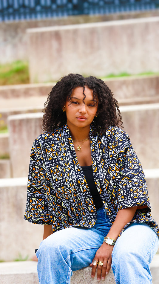 kimono a manche courtes