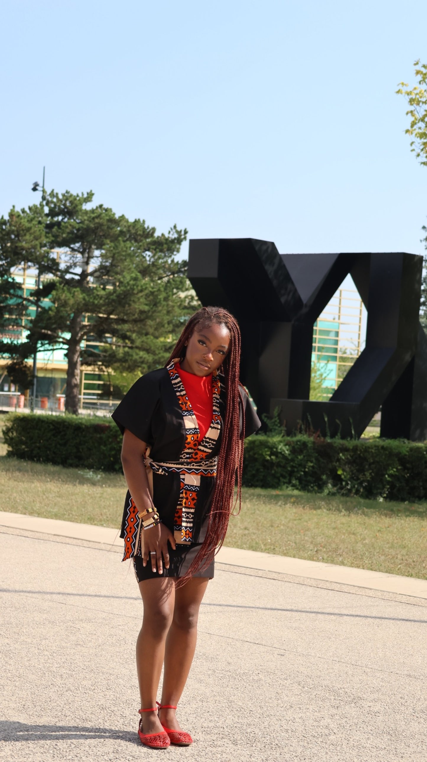 Ensemble pour femme avec détail