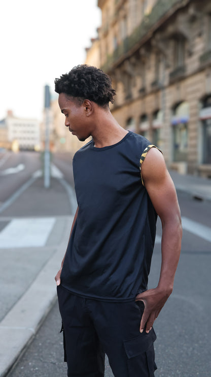 Débardeur de sport noir