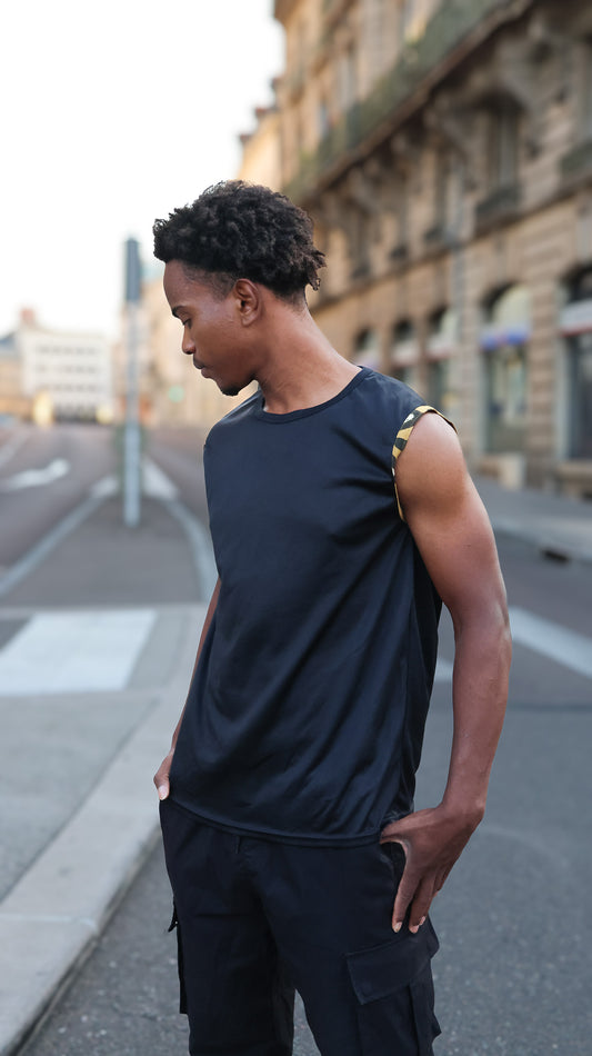 Débardeur de sport noir