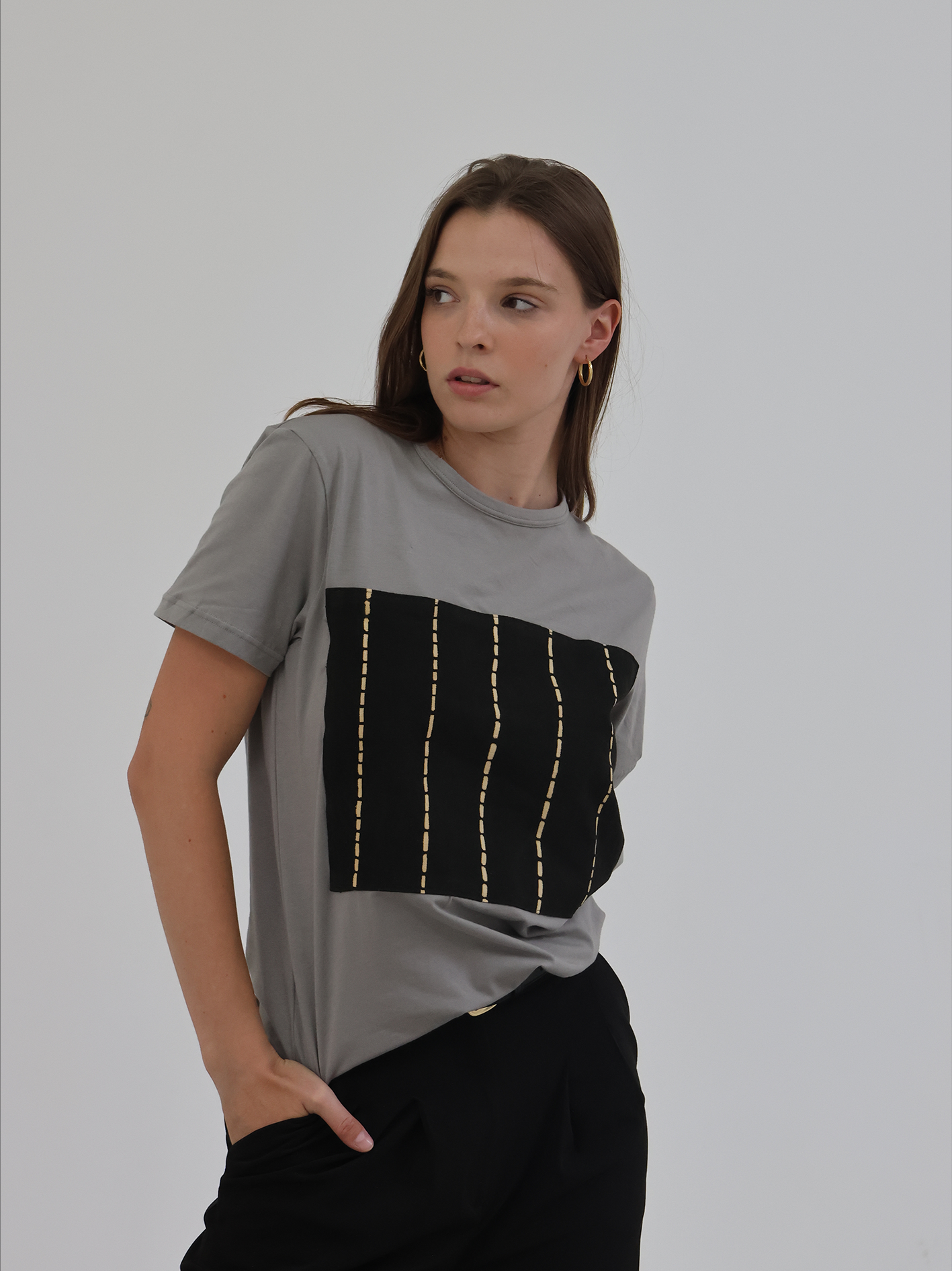 T-shirt gris