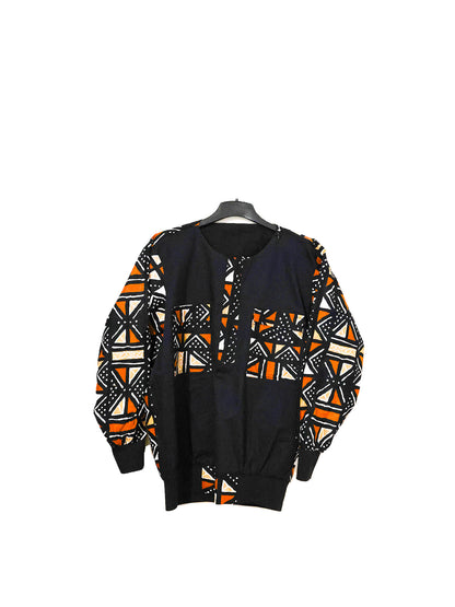 Bombers noir a motif