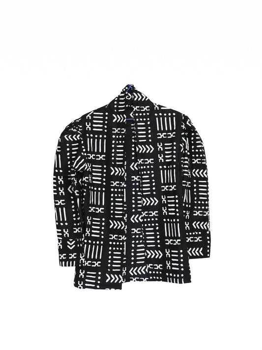 Veste manche longue a motif