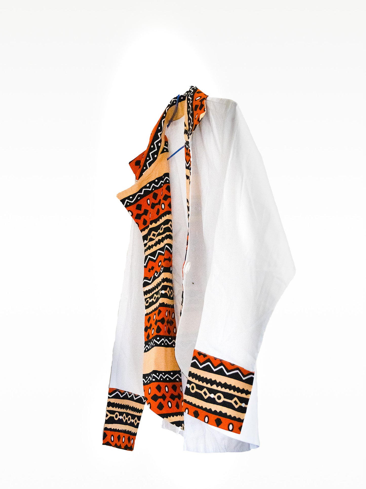 T-shirt  blanc a motif