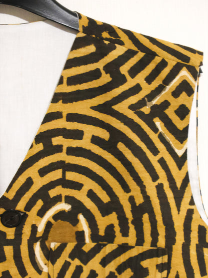 Débardeur a motif noir