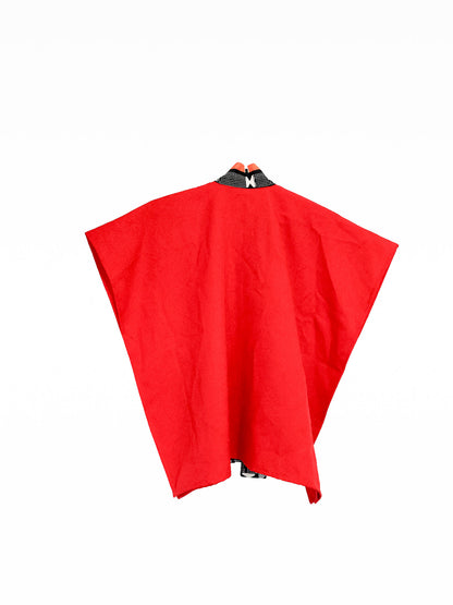 Veste rouge manche courte