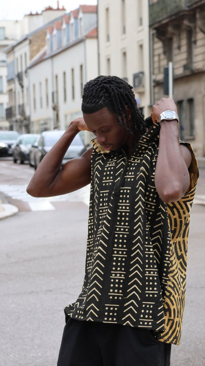 Débardeur à capuche homme