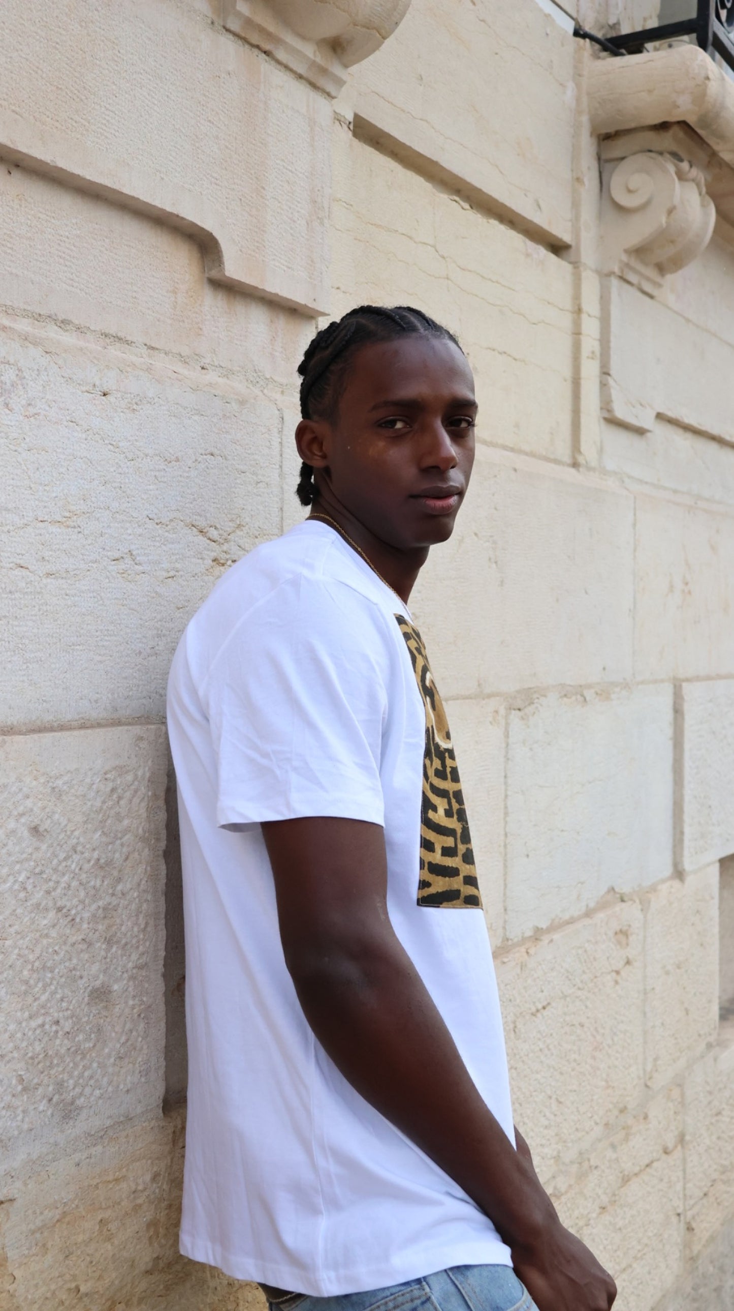 T-shirt blanc avec dessin