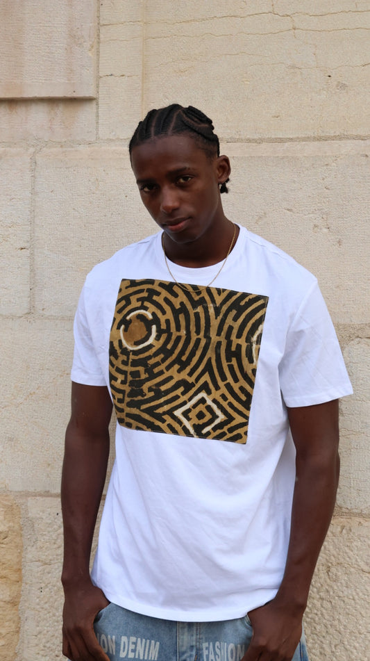 T-shirt blanc avec dessin