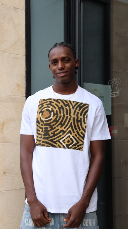 T-shirt blanc avec dessin