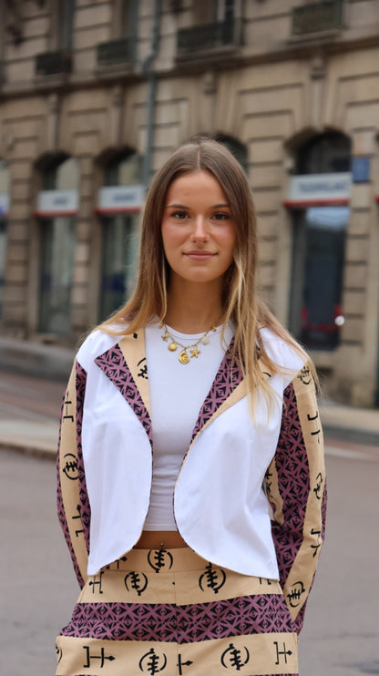 Ensemble blanc femme