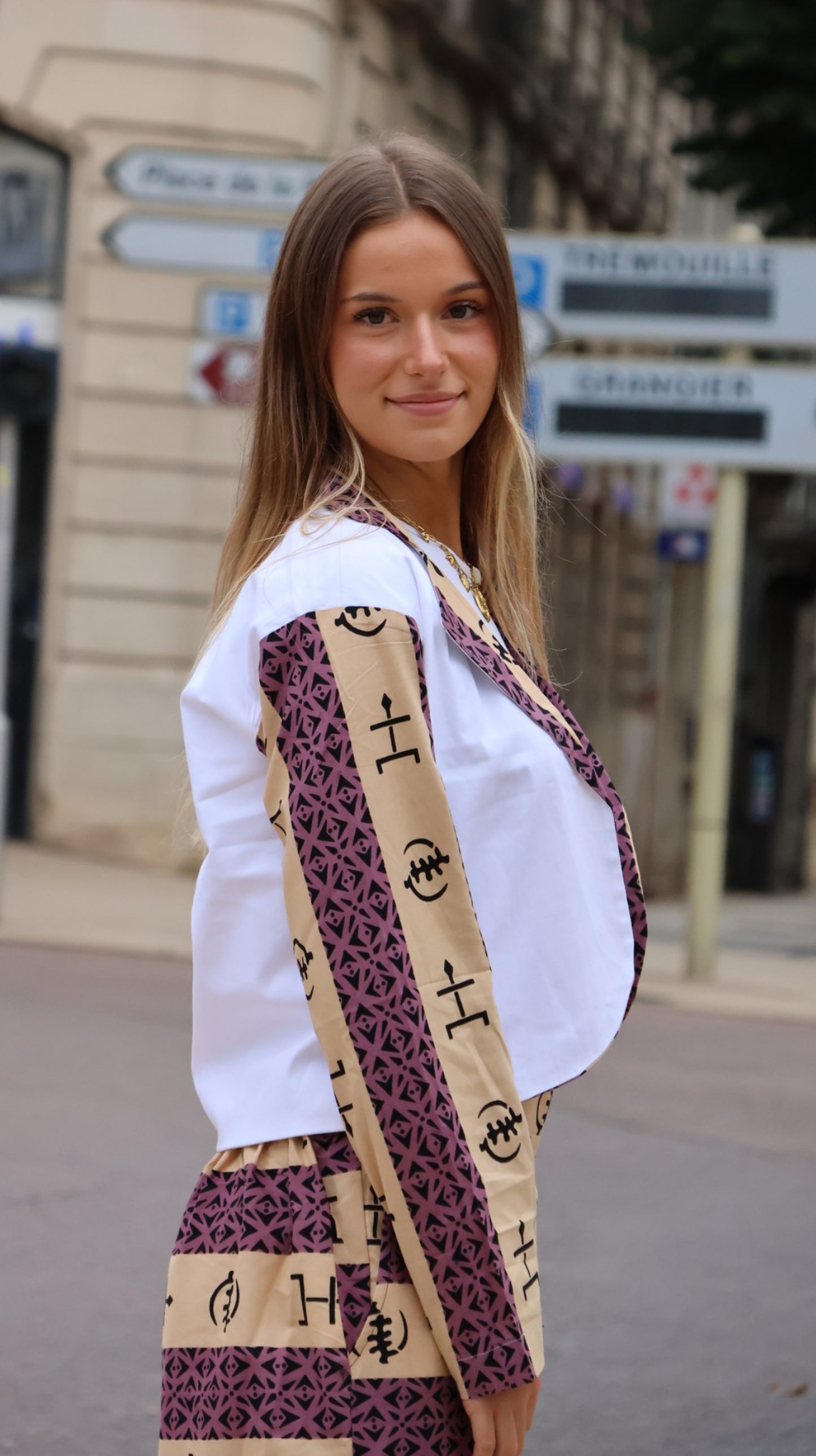 Ensemble blanc femme