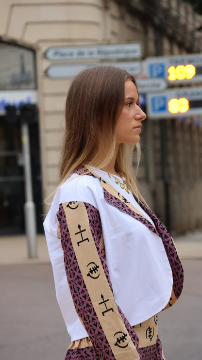 Ensemble blanc femme